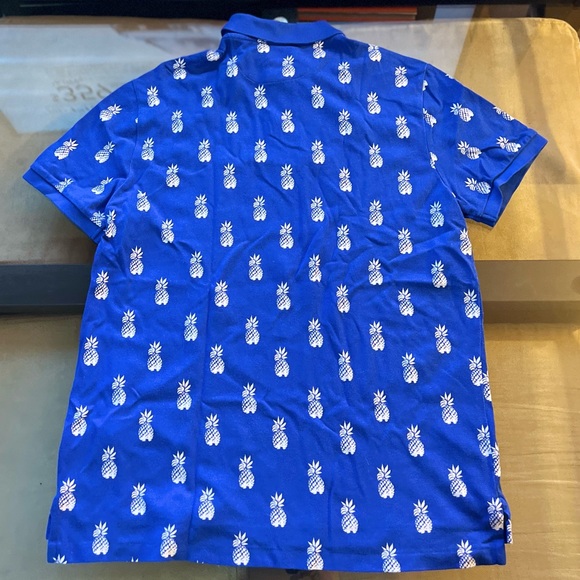 Ralph Lauren Polo Pineapple Blue Size Large - Picture 5 of 5
